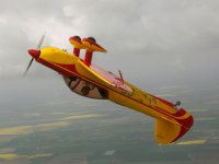 40 minutes in a fully aerobatic aeroplane