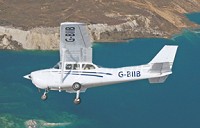 Light aircraft pleasure flight picture